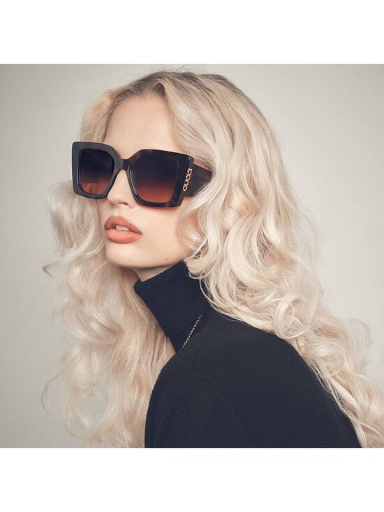 Gucci GG2039S 002 Sunglasses Havana Butterfly Frame, Brown Gradient Lenses main image 11